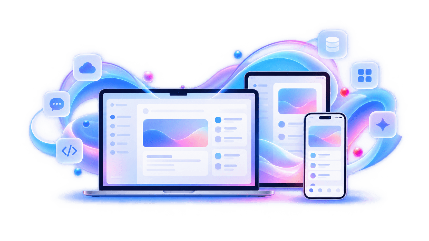 The Grain workspace available on desktop, tablet, and mobile devices